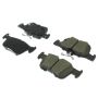 CENTRIC PARTS 105.16650 Posi Quiet Ceramic Brake Pads with Shims and Hardware