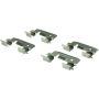 CENTRIC PARTS 105.16750 Posi Quiet Ceramic Brake Pads with Shims and Hardware