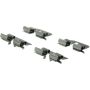 CENTRIC PARTS 105.16790 Posi Quiet Ceramic Brake Pads with Shims and Hardware