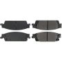 CENTRIC PARTS 105.17070 Posi Quiet Ceramic Brake Pads with Shims and Hardware