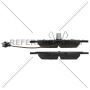 CENTRIC PARTS 105.17211 Posi Quiet Ceramic Brake Pads with Shims and Hardware