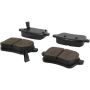 CENTRIC PARTS 105.17220 Posi Quiet Ceramic Brake Pads with Shims and Hardware