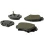 CENTRIC PARTS 105.17290 Posi Quiet Ceramic Brake Pads with Shims and Hardware