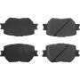 CENTRIC PARTS 105.17330 Posi Quiet Ceramic Brake Pads with Shims and Hardware