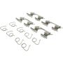 CENTRIC PARTS 105.17370 Posi Quiet Ceramic Brake Pads with Shims and Hardware