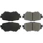 CENTRIC PARTS 105.17590 Posi Quiet Ceramic Brake Pads with Shims and Hardware