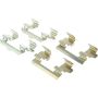 CENTRIC PARTS 105.17910 Posi Quiet Ceramic Brake Pads with Shims and Hardware