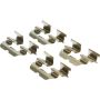 CENTRIC PARTS 105.18000 Posi Quiet Ceramic Brake Pads with Shims and Hardware