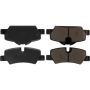 CENTRIC PARTS 105.18000 Posi Quiet Ceramic Brake Pads with Shims and Hardware