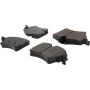 CENTRIC PARTS 105.18010 Posi Quiet Ceramic Brake Pads with Shims