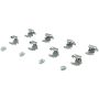 CENTRIC PARTS 105.18050 Posi Quiet Ceramic Brake Pads with Shims