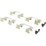 CENTRIC PARTS 105.18060 Posi Quiet Ceramic Brake Pads with Shims and Hardware