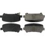 CENTRIC PARTS 105.18060 Posi Quiet Ceramic Brake Pads with Shims and Hardware