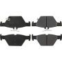 CENTRIC PARTS 105.18080 Posi Quiet Ceramic Brake Pads with Shims and Hardware