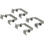 CENTRIC PARTS 105.18150 Posi Quiet Ceramic Brake Pads with Shims and Hardware