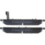 CENTRIC PARTS 105.18150 Posi Quiet Ceramic Brake Pads with Shims and Hardware