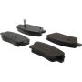 CENTRIC PARTS 105.18161 Posi Quiet Ceramic Brake Pads with Shims and Hardware