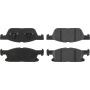 CENTRIC PARTS 105.18180 Posi Quiet Ceramic Brake Pads with Shims and Hardware