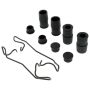 CENTRIC PARTS 105.18210 Posi Quiet Ceramic Brake Pads with Shims and Hardware