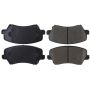 CENTRIC PARTS 105.18280 Posi Quiet Ceramic Brake Pads with Shims and Hardware