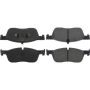 CENTRIC PARTS 105.18380 Posi Quiet Ceramic Brake Pads with Shims