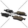CENTRIC PARTS 105.18381 Posi Quiet Ceramic Brake Pads with Shims