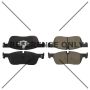 CENTRIC PARTS 105.18381 Posi Quiet Ceramic Brake Pads with Shims