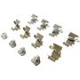 CENTRIC PARTS 105.18430 Posi Quiet Ceramic Brake Pads with Shims and Hardware
