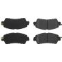 CENTRIC PARTS 105.18520 Posi Quiet Ceramic Brake Pads with Shims and Hardware