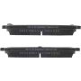 CENTRIC PARTS 105.18550 Posi Quiet Ceramic Brake Pads with Shims