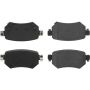 CENTRIC PARTS 105.18740 Posi Quiet Ceramic Brake Pads with Shims