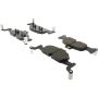 CENTRIC PARTS 105.18970 Posi Quiet Ceramic Brake Pads with Shims