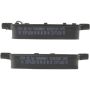 CENTRIC PARTS 105.19210 Posi Quiet Ceramic Brake Pads with Shims