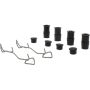 CENTRIC PARTS 105.19230 Posi Quiet Ceramic Brake Pads with Shims and Hardware