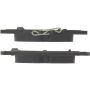 CENTRIC PARTS 105.19230 Posi Quiet Ceramic Brake Pads with Shims and Hardware