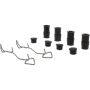 CENTRIC PARTS 105.20250 Posi Quiet Ceramic Brake Pads with Shims and Hardware