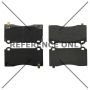 CENTRIC PARTS 105.21950 Posi Quiet Ceramic Brake Pads with Shims