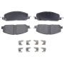 CENTRIC PARTS 105.22290 Posi Quiet Ceramic Brake Pads with Shims