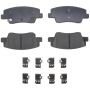 CENTRIC PARTS 105.23940 Posi Quiet Ceramic Brake Pads with Shims
