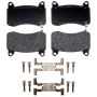 CENTRIC PARTS 105.23990 Posi Quiet Ceramic Brake Pads with Shims and Hardware