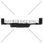 CENTRIC PARTS 105.60070 Posi Quiet Ceramic Brake Pads with Shims