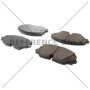 CENTRIC PARTS 105.60110 Posi Quiet Ceramic Brake Pads with Shims