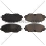 CENTRIC PARTS 105.60110 Posi Quiet Ceramic Brake Pads with Shims