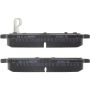 CENTRIC PARTS 105.60160 Posi Quiet Ceramic Brake Pads with Shims