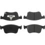 CENTRIC PARTS 105.60320 Posi Quiet Ceramic Brake Pads with Shims