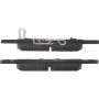 CENTRIC PARTS 105.60330 Posi Quiet Ceramic Brake Pads with Shims