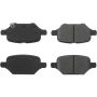 CENTRIC PARTS 105.60430 Posi Quiet Ceramic Brake Pads with Shims and Hardware