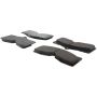 CENTRIC PARTS 106.00080 Posi Quiet Extended Wear Brake Pads with Shims and Hardware