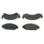 CENTRIC PARTS 106.00500 Posi Quiet Extended Wear Brake Pads with Shims and Hardware