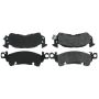 CENTRIC PARTS 106.00520 Posi Quiet Extended Wear Brake Pads with Shims and Hardware